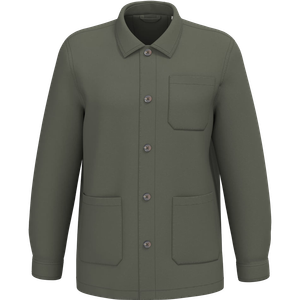 Eco-Friendly Men's Washed Effect Work Jacket, miniatyr 1
